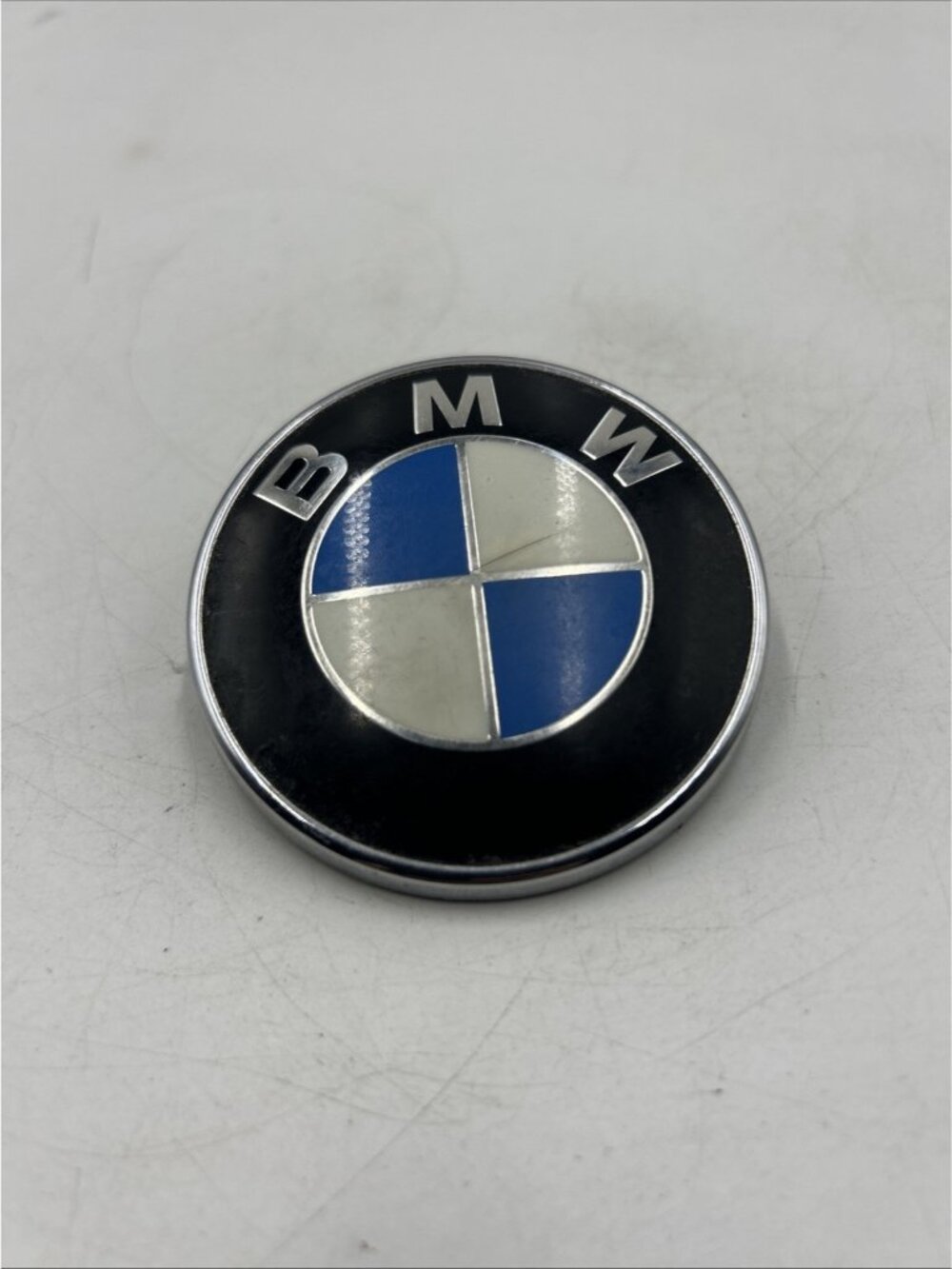 07-13 OEM BMW E93 335 M3 Convertible Trunk Lid Rear Round Emblem Badge Genuine ✅